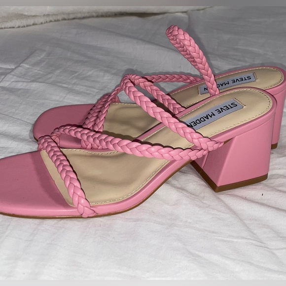 pink Steve madden heels - Picture 2 of 2
